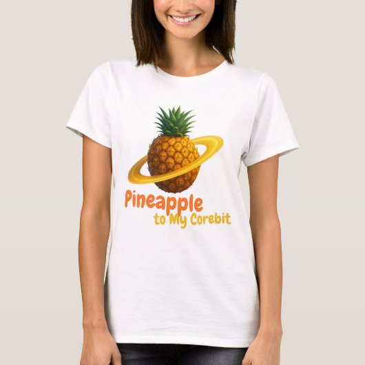 Ananas auf mein Corebit. T-Shirt (Vorderseite)
