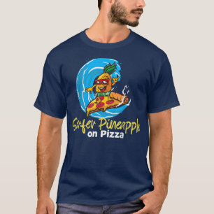 Ananas auf Pizza Surfer Ananas T-Shirt