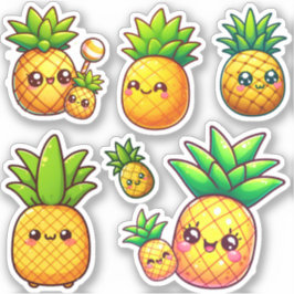 Ananas Aufkleber