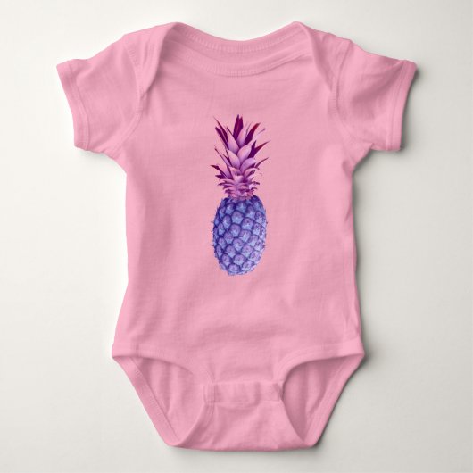 Ananas Baby Strampler (Vorderseite)