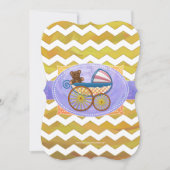 Ananas Baby Stuff Einladung (Vorderseite)