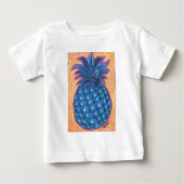 Ananas Baby T-shirt (Vorderseite)