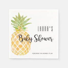 Ananas | Babydusche Serviette