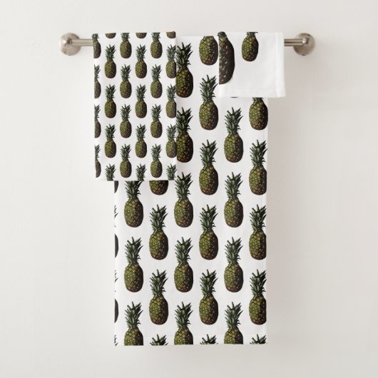 Ananas-Badehandtücher, Waschtuch Badhandtuch Set (Insitu)