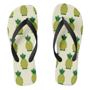 Ananas Badesandalen