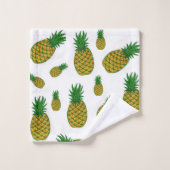 Ananas Badezimmer Handtuch Sets (Waschlappen)