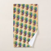 Ananas Badhandtuch Set (Handtuch)