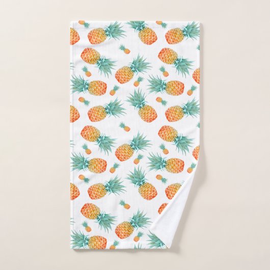 Ananas Badhandtuch Set (Handtuch)