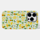 Ananas Bananen und Kokosnüsse Insel Vibes Case-Mate iPhone Hülle (Rückseite (Horizontal))
