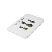 Ananas Bath Mat Badematte (Schrägansicht)