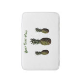 Ananas Bath Mat Badematte (Vorderseite Vertikal)