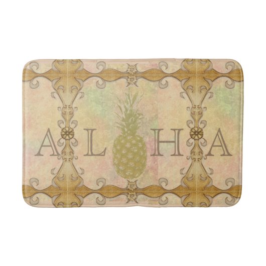 Ananas Bath Mat Badematte (Vorderseite)