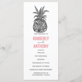 Ananas Beach Hochzeitsprogramme Programm