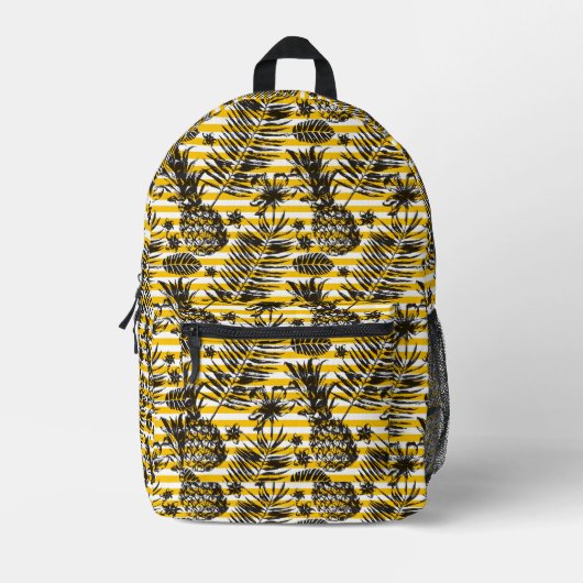 Ananas Bedruckter Rucksack (Vorderseite)