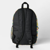 Ananas Bedruckter Rucksack (Rückseite)