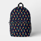 Ananas Bedruckter Rucksack (Vorderseite)