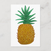 Ananas Begleitkarte (Rückseite)
