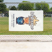 Ananas Begrüßen Sie benutzerdefinierten Text und F Banner (Insitu)