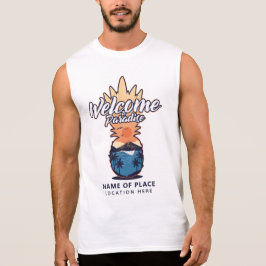 Ananas Begrüßung der Textankleidung T-Shirt