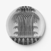 Ananas beruhigen pappteller (Vorderseite)