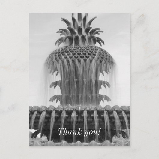 Ananas beruhigen postkarte (Vorderseite)