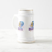 Ananas Bierglas (Vorderseite Links)