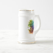 Ananas Bierglas (VorderseiteRechts)