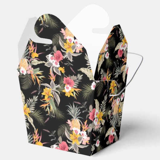 Ananas Bläserschwarz Ausstieg Geschenkschachtel (Geöffnet)