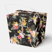 Ananas Bläserschwarz Ausstieg Geschenkschachtel (Rückseite)