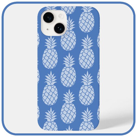 Ananas Blue Case-Mate iPhone Hülle