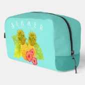 Ananas Blue Waschbeutel (Rechte Ecke)