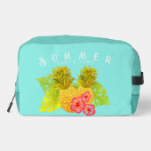 Ananas Blue Waschbeutel (Rückseite)