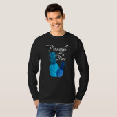 Ananas-Blues T-Shirt (Vorne ganz)