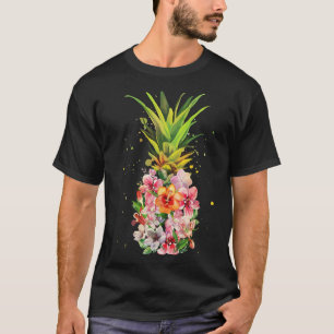 Ananas Blume Aloha Hawaii Vintag Hawai T-Shirt