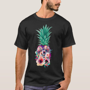 Ananas Blume Aloha Hawaii Vintag Hawai T-Shirt