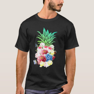 Ananas-Blume Aloha Hawaii Vintag Hawaiian Fo T-Shirt