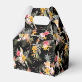 Ananas-Blume auf dem Black Gable Geschenkschachtel (Rückseite)