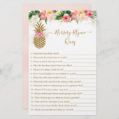 Ananas Blütenspiel Kinderzimmer Rhyme Duschspiel (Vorne/Hinten)