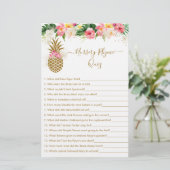 Ananas Blütenspiel Kinderzimmer Rhyme Duschspiel (Stehend Vorderseite)