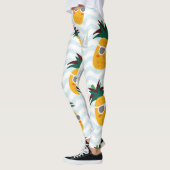 Ananas, Boot: niedliches Ozeanmuster. Leggings (Links)