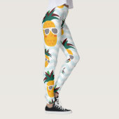 Ananas, Boot: niedliches Ozeanmuster. Leggings (Rechts)