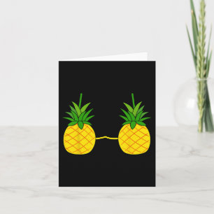 Ananas Bra Kostüm Niedlich leicht Frucht Halloween Karte