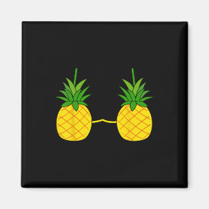 Ananas Bra Kostüm Niedlich leicht Frucht Halloween Magnet