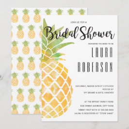 Ananas | Brida Shower Einladung