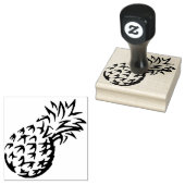 Ananas-Briefmarke Gummistempel (Stempel)