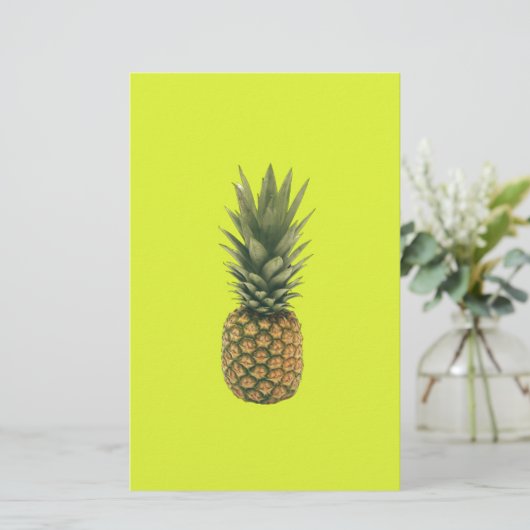 Ananas Briefpapier (Stehend Vorderseite)