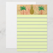 Ananas Briefpapier (Vorne/Hinten)