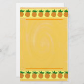 Ananas-Briefpapier Briefpapier (Vorne/Hinten)
