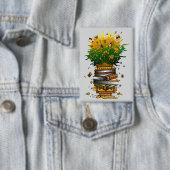 Ananas Bücher Button (Insitu)