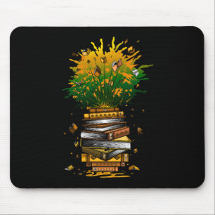 Ananas Bücher Mousepad